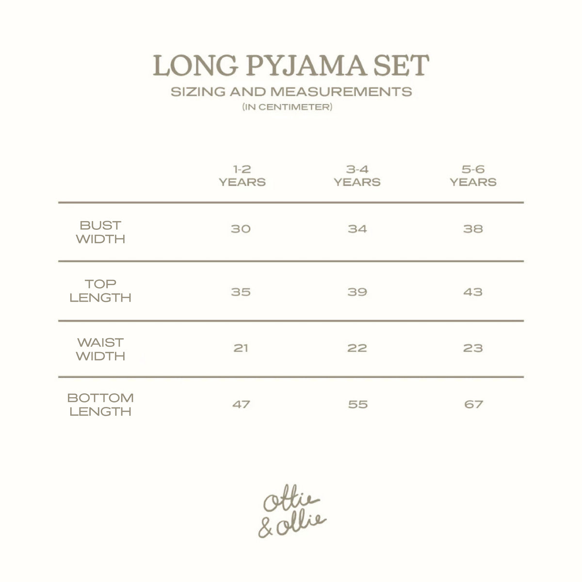 Ottie & Ollie Long Pyjamas Set in Ember Weave