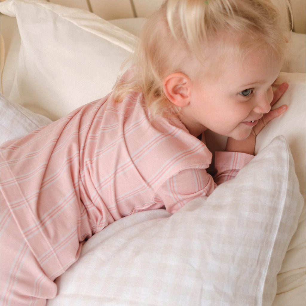 Ottie & Ollie Long Pyjamas Set in Rosie Stripes
