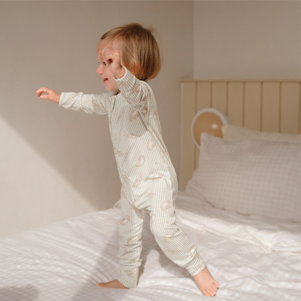 Ottie & Ollie Sleepsuit in Little Symphony